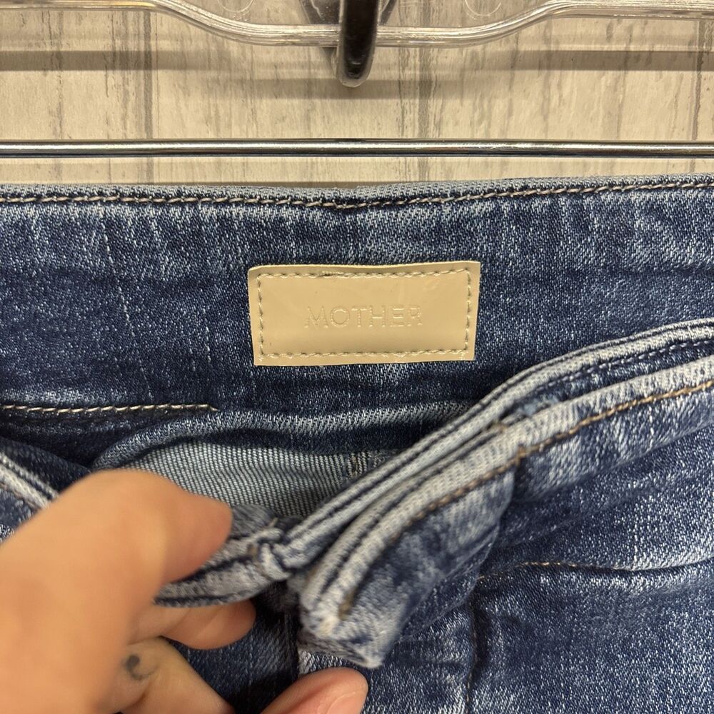Womens Size 29 Mother The Cinch Greaser Ankle Jeans EUC - Picture 2 of 6
